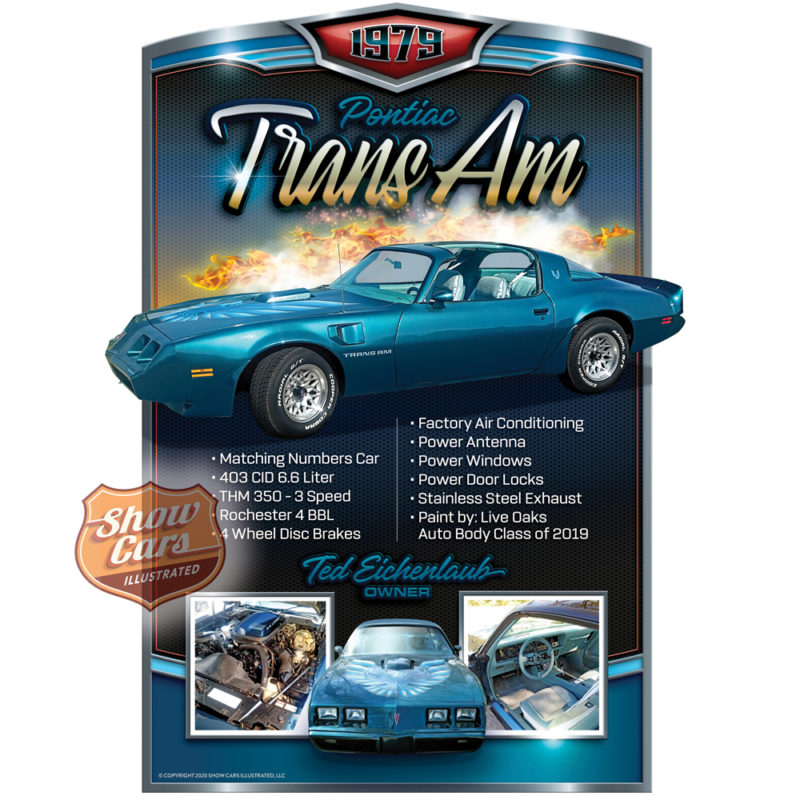 1979-Trans-Am-Solid-Muscle-Theme-Show-Cars-Illustrated-Car-Show-Signs