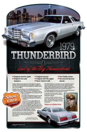Custom Car Show Signs Gallery Custom-Car-Show-Boards-Show-Cars-Illustrated-Show-Cars-1979-Thunderbird