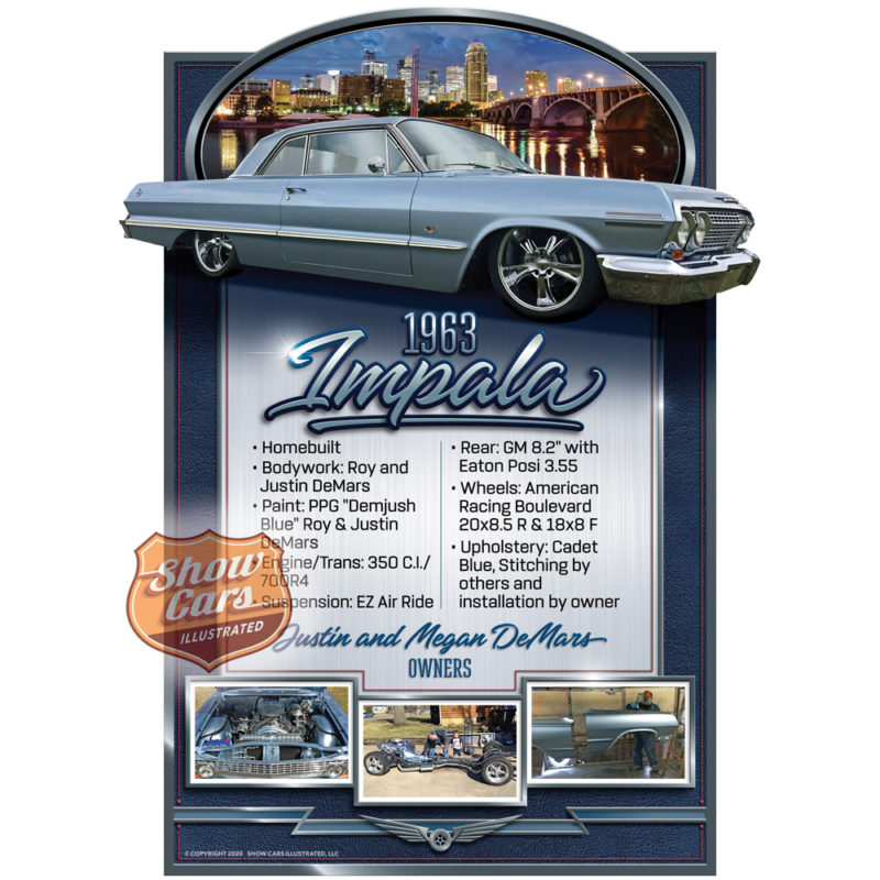 Motor-City-Theme-Show-Cars-Illustrated-Car-Show-Signs-1963-Impala