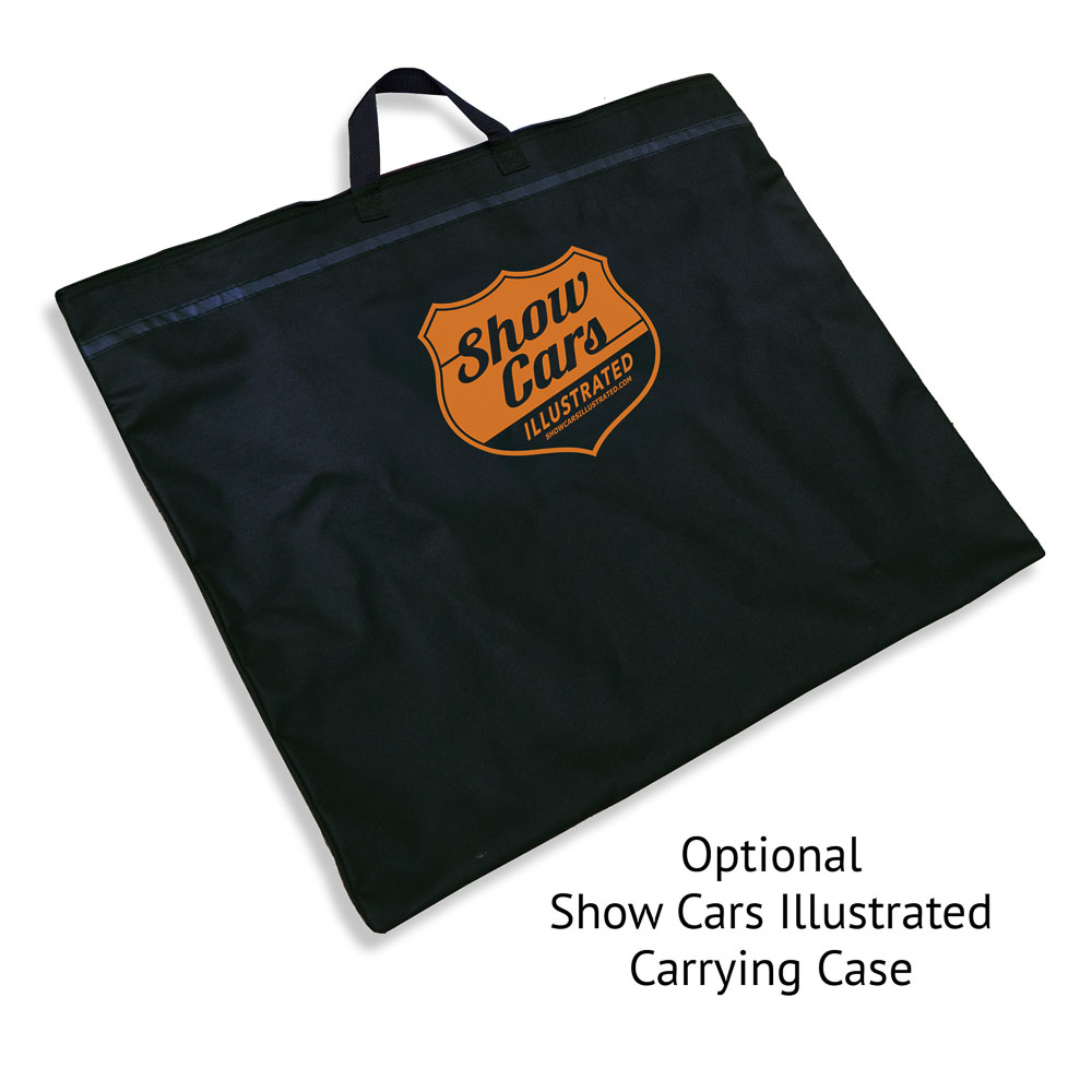 Show-Cars-Illustrated-Car-Show-Signs-Optional-Carrying-Case