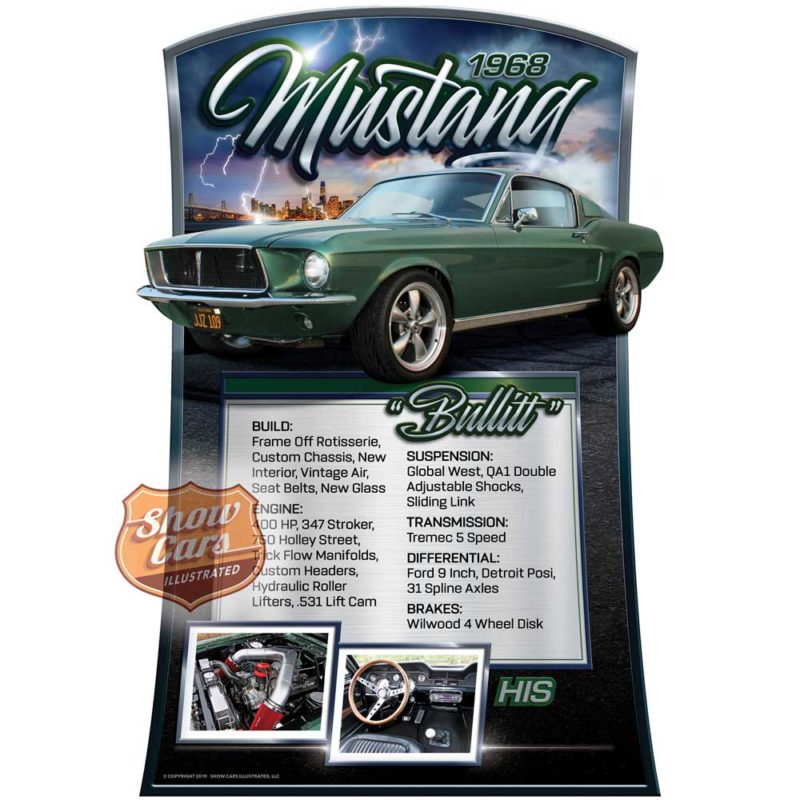1968-Mustang-Bullitt-Stormer-Theme-Show-Cars-Illustrated-Car-Show-Signs